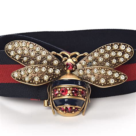 gucci bee belt women's.